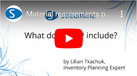 Material requirements planning
