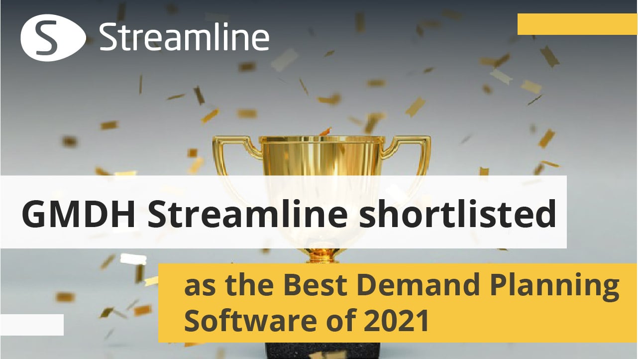 GMDH Streamline shortlistet som Best Demand Planning Software i 2021 - Pressemeddelelse