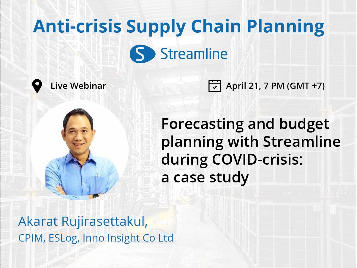 Photo of speaker of Forecasting and budget planning with Streamline during COVID-crisis Live Webinar