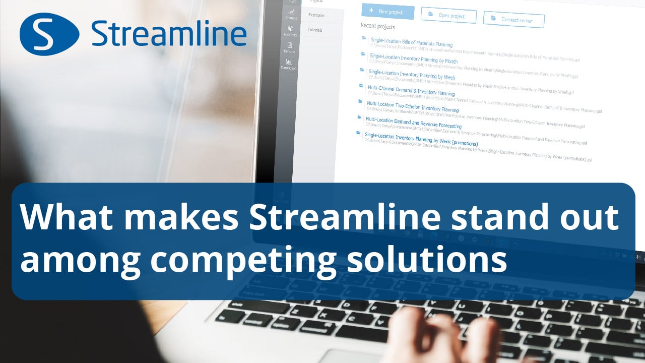 What makes Streamline stand out among competing solutions