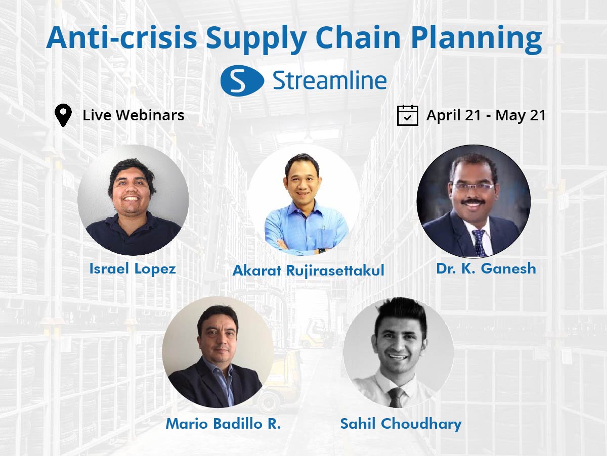 Planification de la chaîne d'approvisionnement anticrise : Série de webinaires en direct